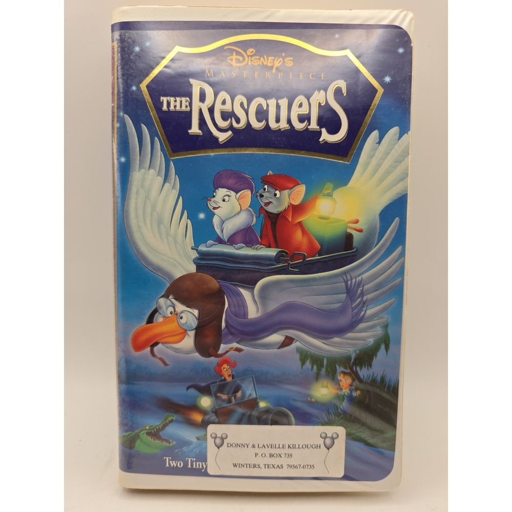The Rescuers (VHS, 1998, 1999 Re-Release)
